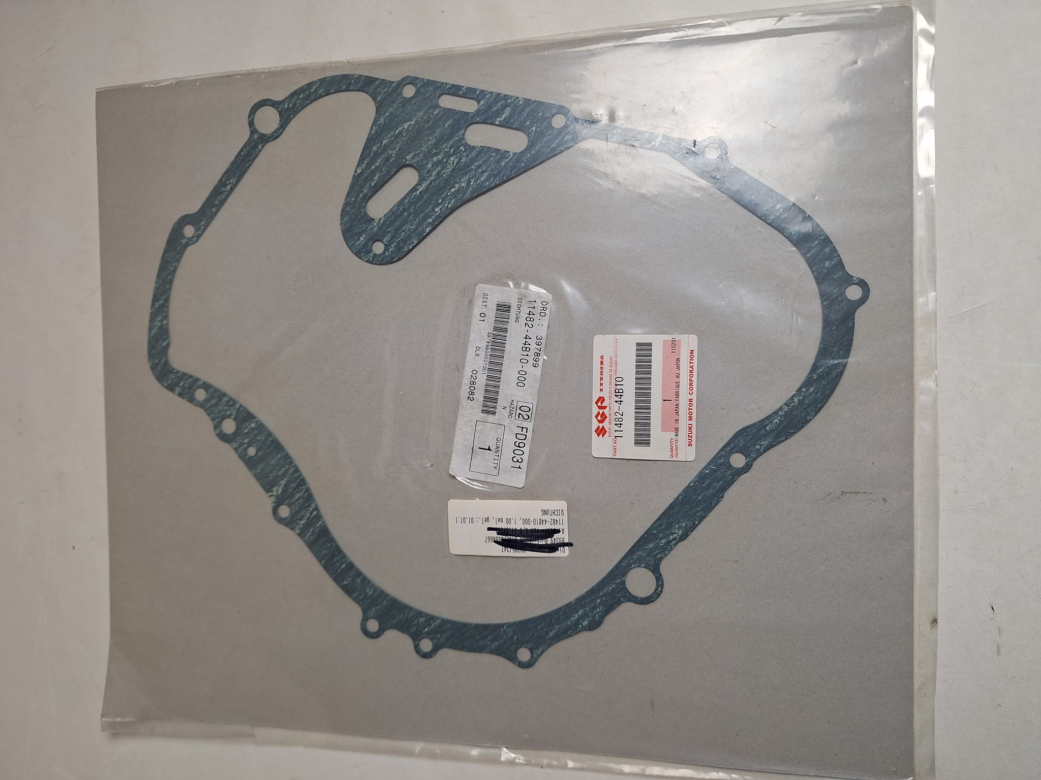 Bild von SUZUKI  DICHTUNG  11482-44B10